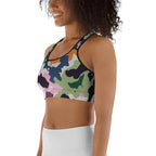 Modern Camo Sports Bra