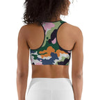 Modern Camo Sports Bra