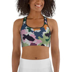 Modern Camo Sports Bra