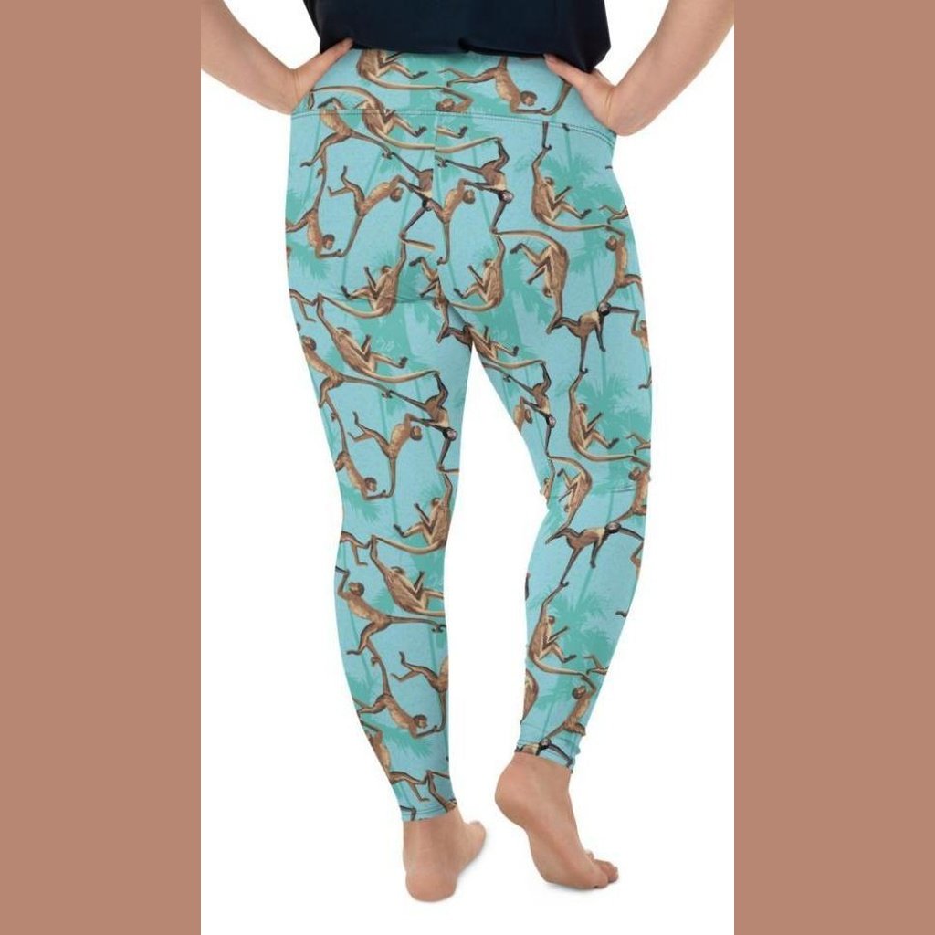 Monkey Plus Size Leggings