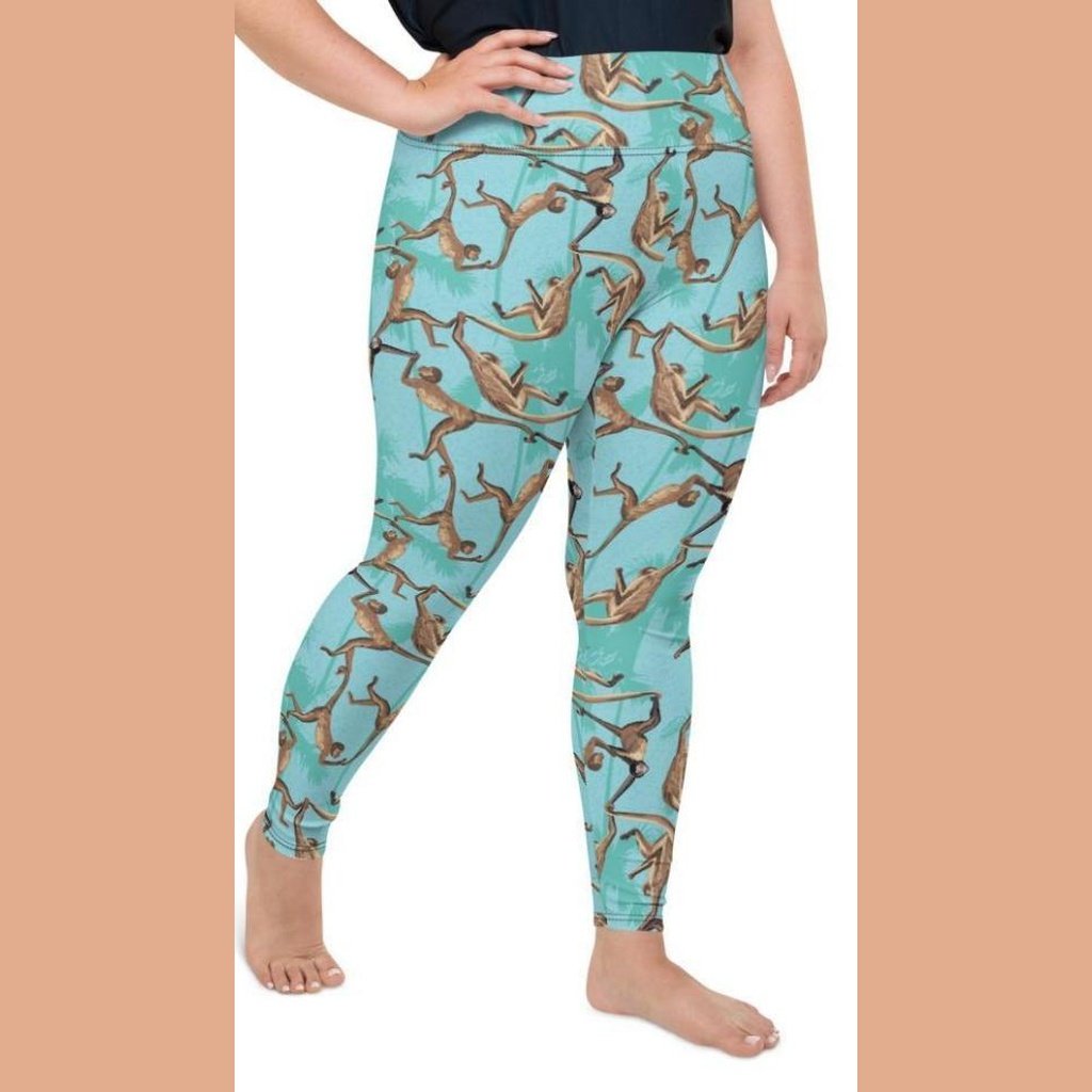 Monkey Plus Size Leggings