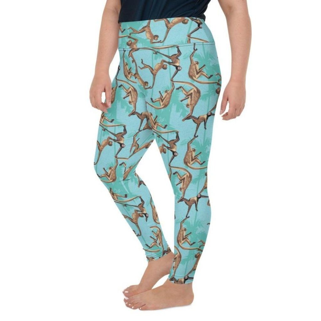 Monkey Plus Size Leggings