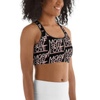 More Self Love Sports Bra