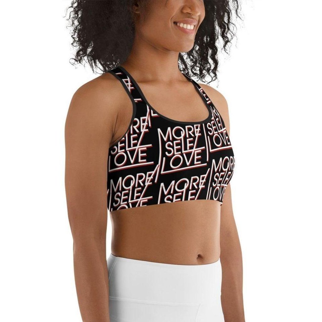 More Self Love Sports Bra