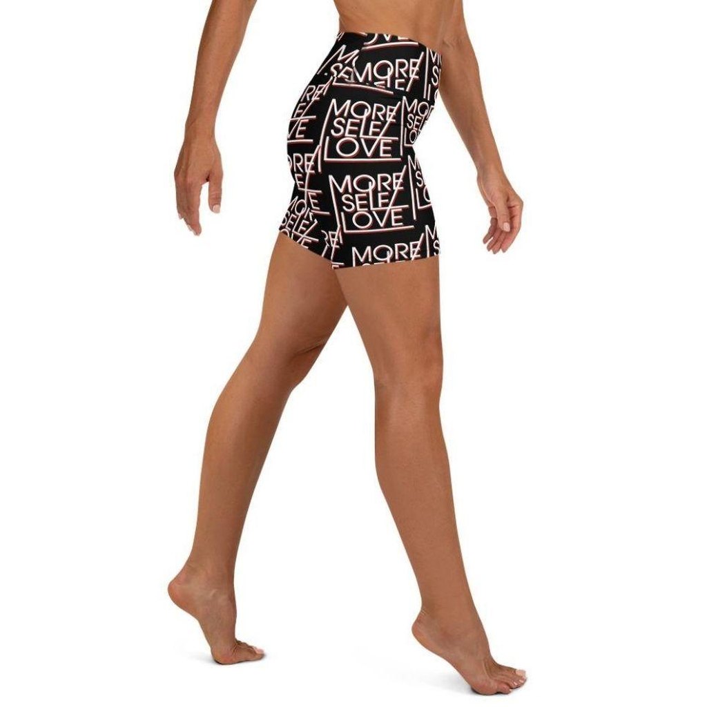 More Self Love Yoga Shorts