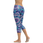 Mosaic Pattern Capris