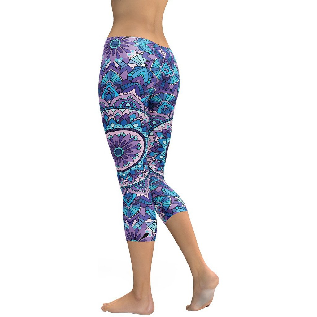 Mosaic Pattern Capris