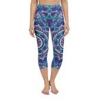 Mosaic Pattern Yoga Capris