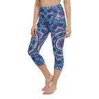 Mosaic Pattern Yoga Capris
