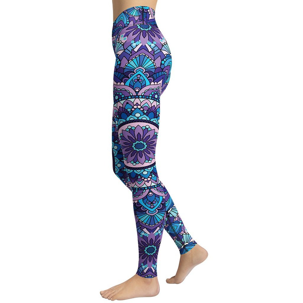 Mosaic Pattern Yoga Leggings