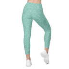 Mother of Bride Crossover Leggings With Pockets