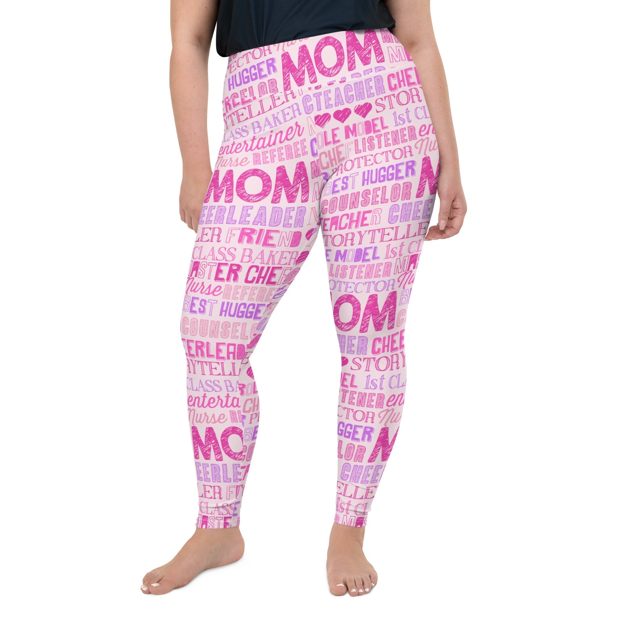 Mother's Day Plus Size Leggings