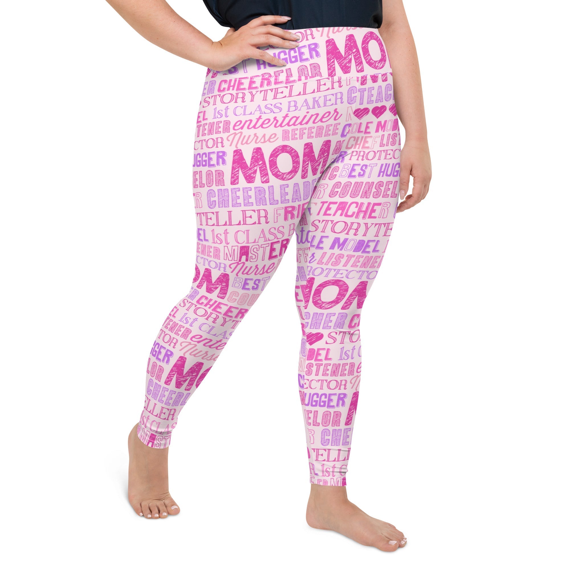 Mother's Day Plus Size Leggings