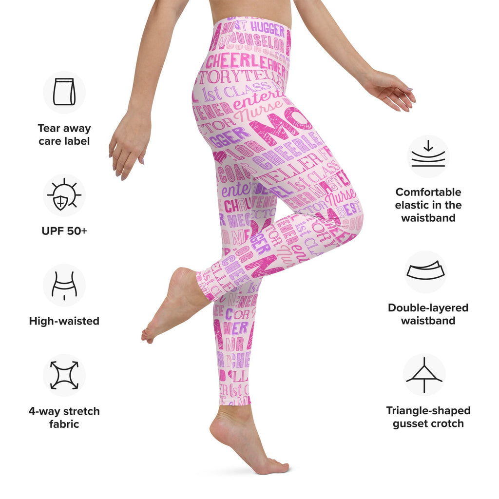 Mother's Day Yoga Leggings