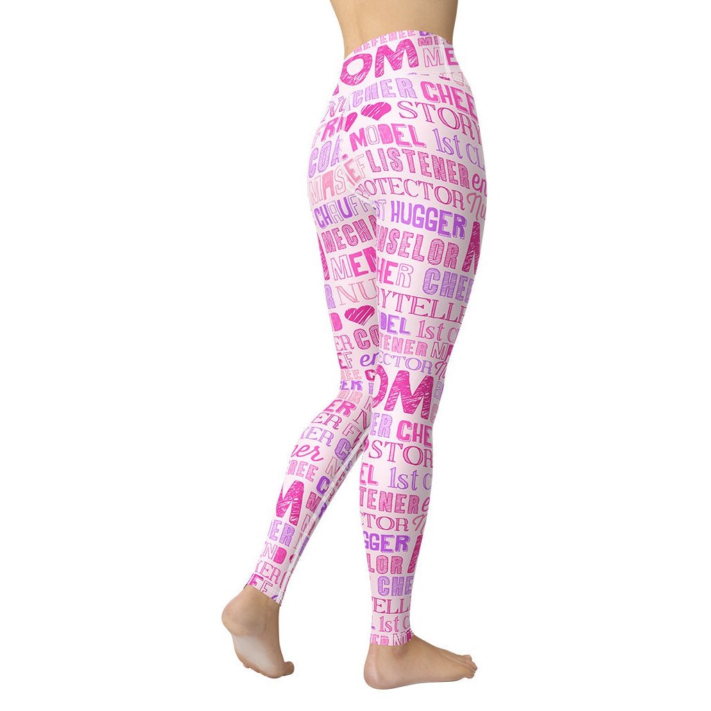 Mother's Day Yoga Leggings