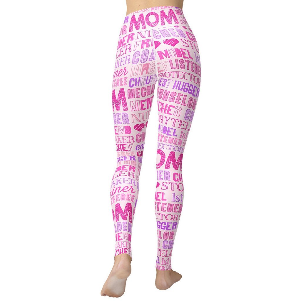 Mother's Day Yoga Leggings