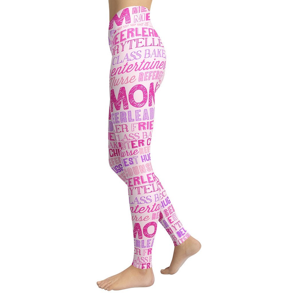 Mother's Day Yoga Leggings