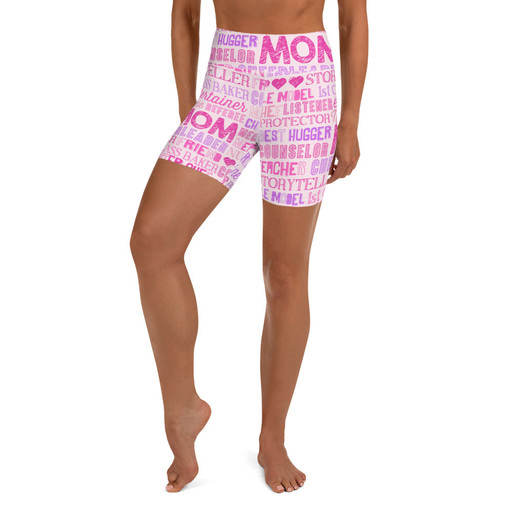 Mother's Day Yoga Shorts