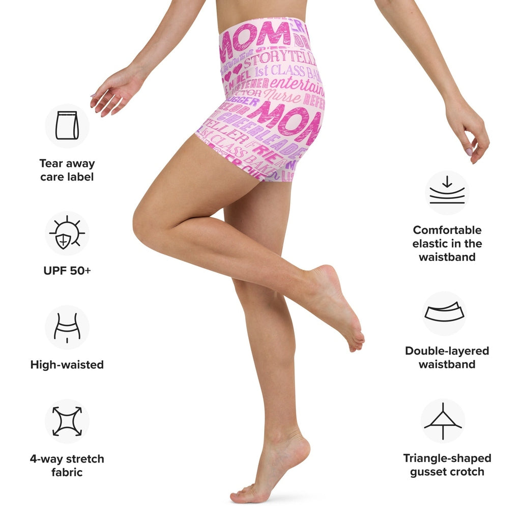 Mother's Day Yoga Shorts