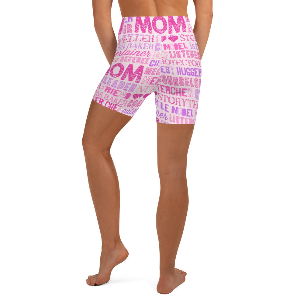 Mother's Day Yoga Shorts