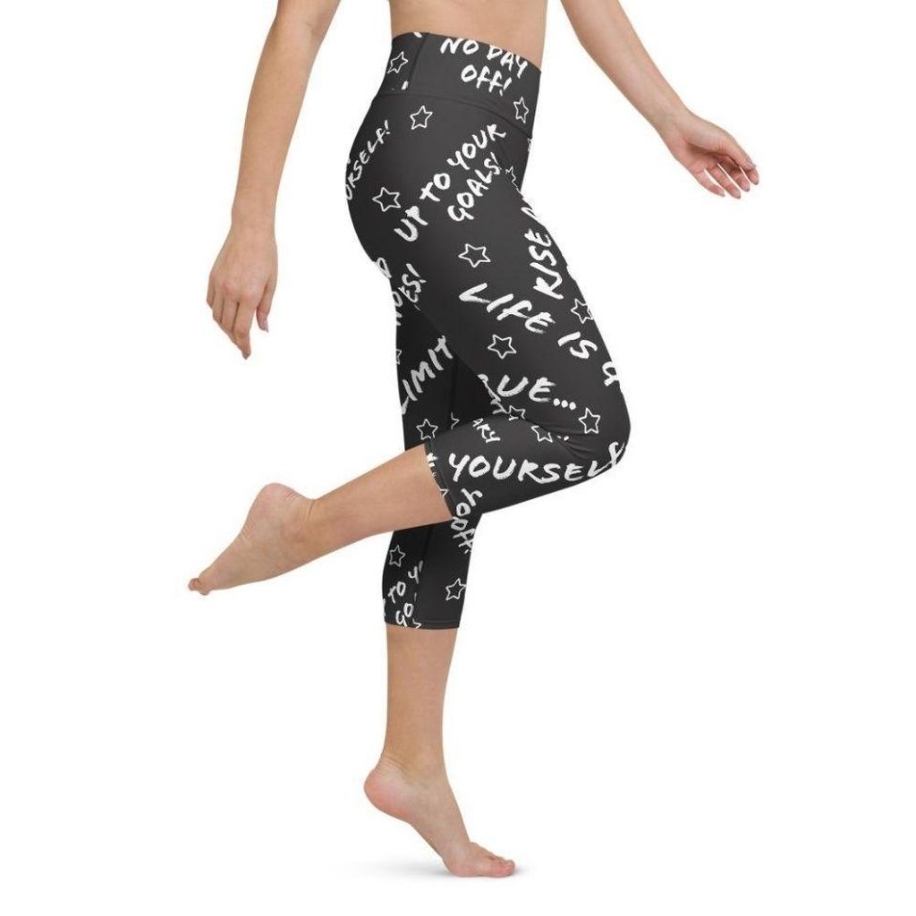 Motivational Yoga Capris