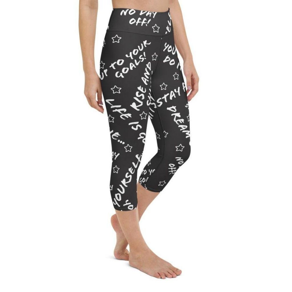 Motivational Yoga Capris