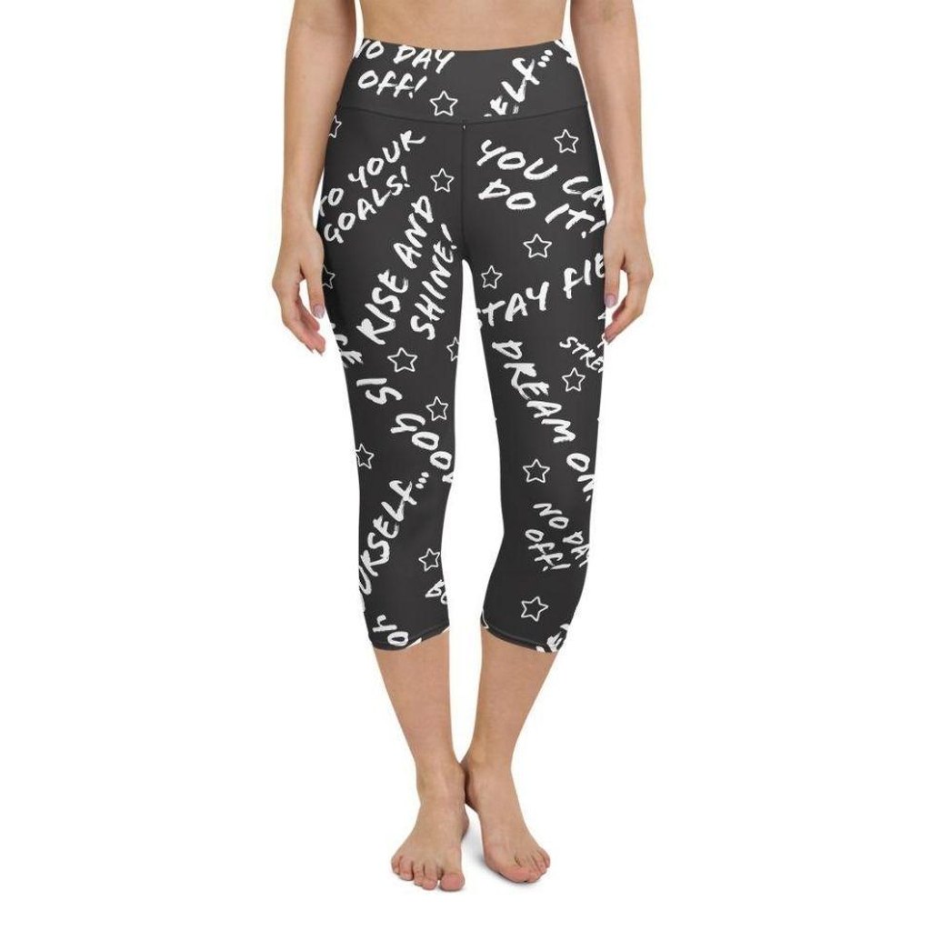 Motivational Yoga Capris