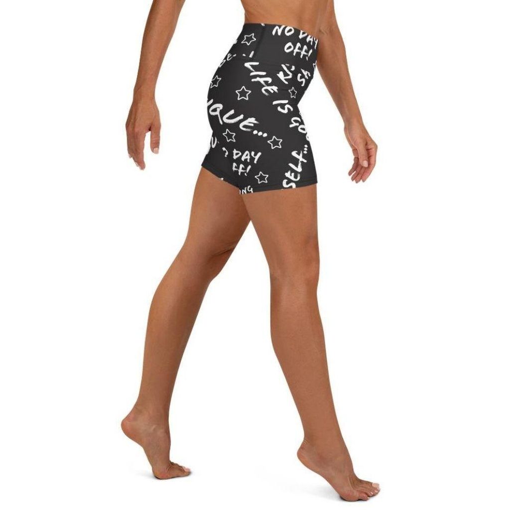 Motivational Yoga Shorts