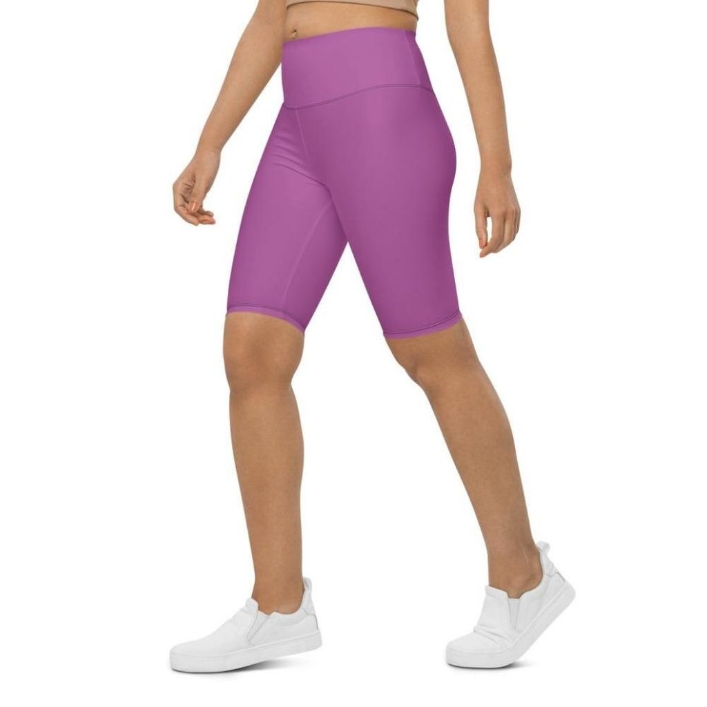 Mulberry Purple Biker Shorts