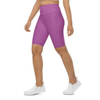 Mulberry Purple Biker Shorts