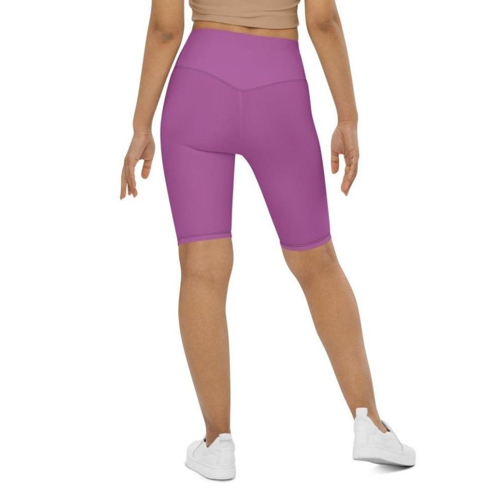 Mulberry Purple Biker Shorts