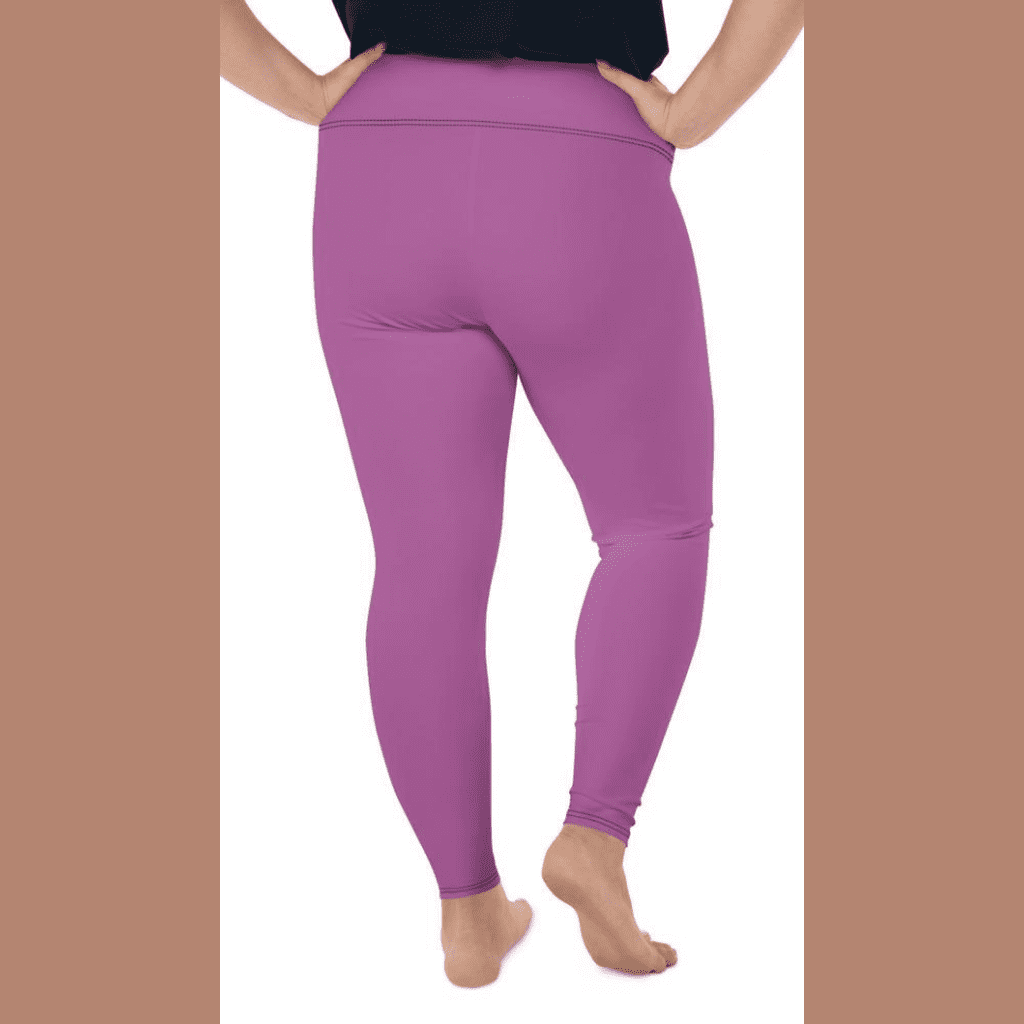 Mulberry Purple Plus Size Leggings