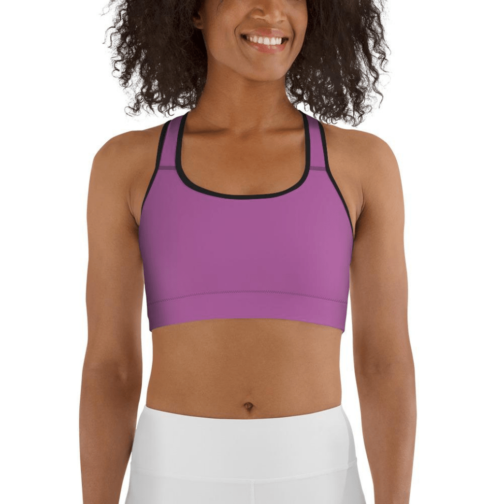 Mulberry Purple Sports Bra