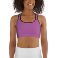 Mulberry Purple Sports Bra
