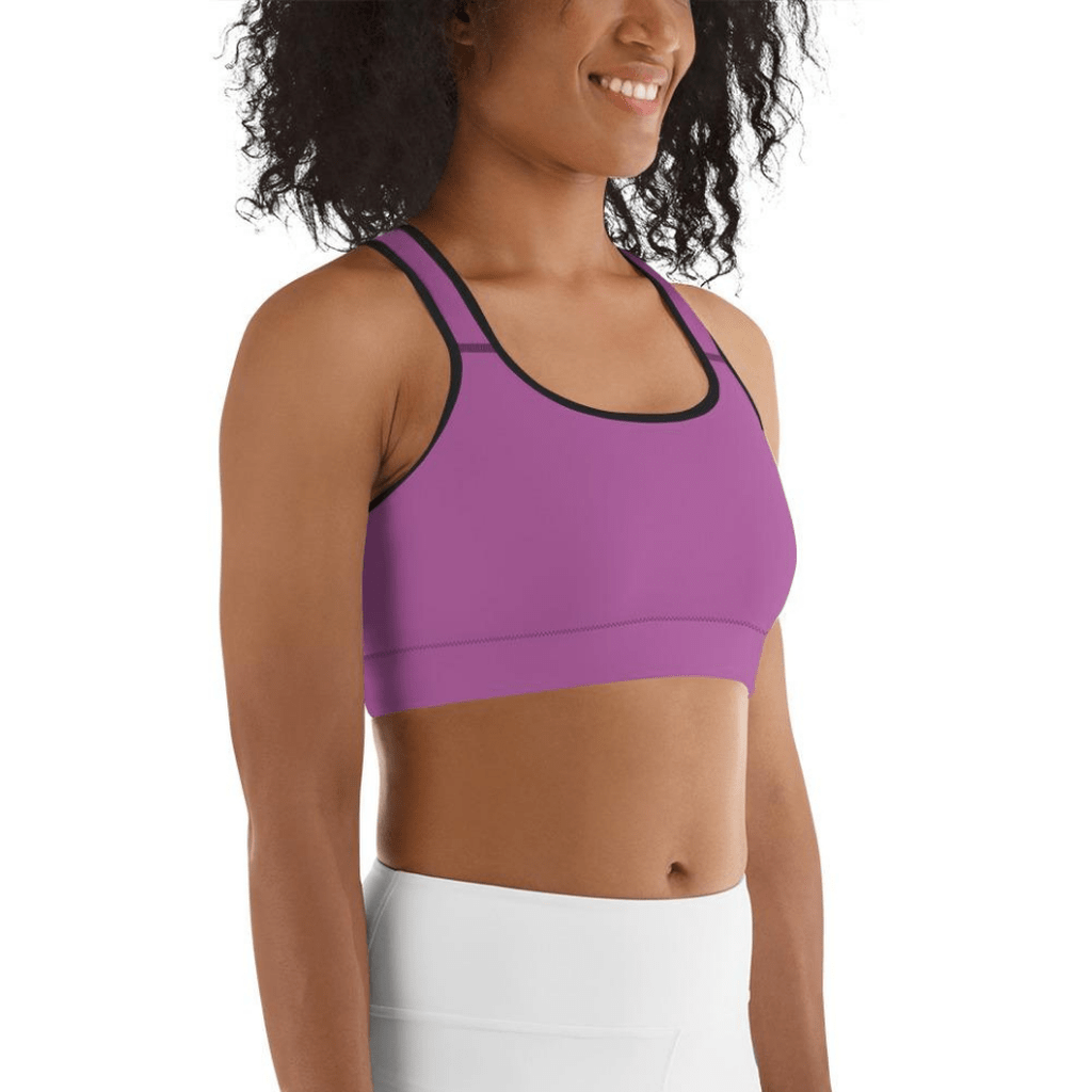 Mulberry Purple Sports Bra