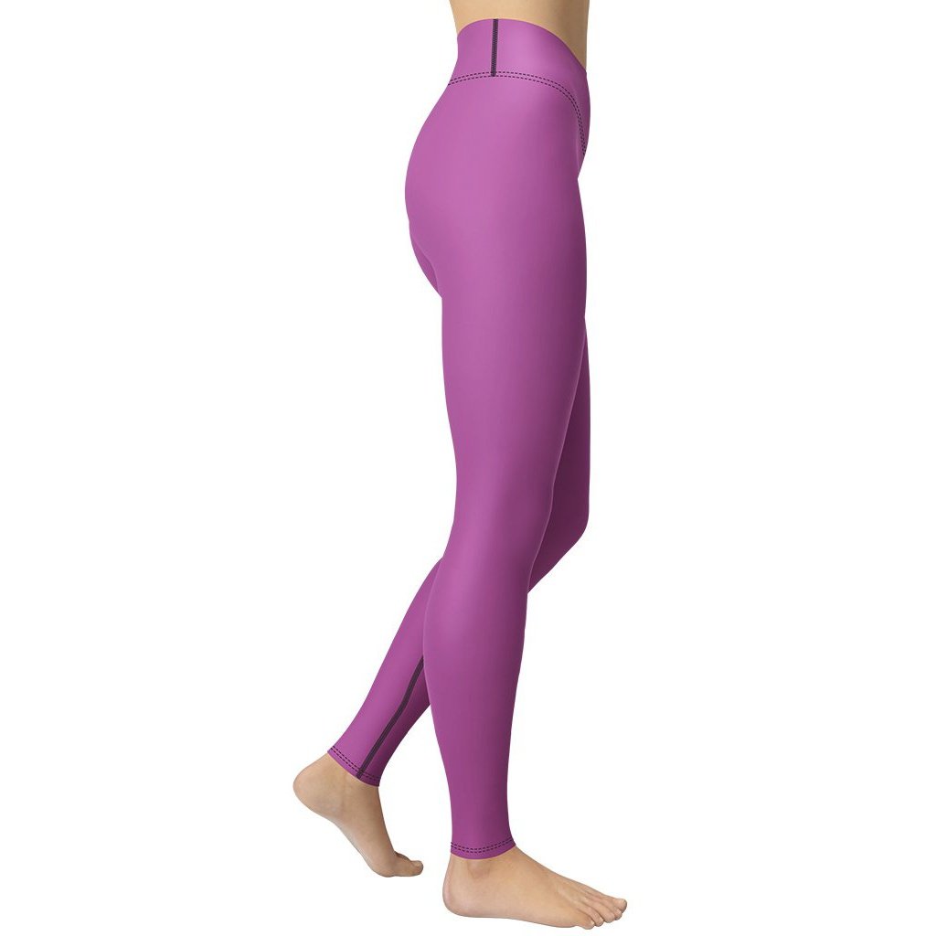 Mulberry Purple Yoga Leggings
