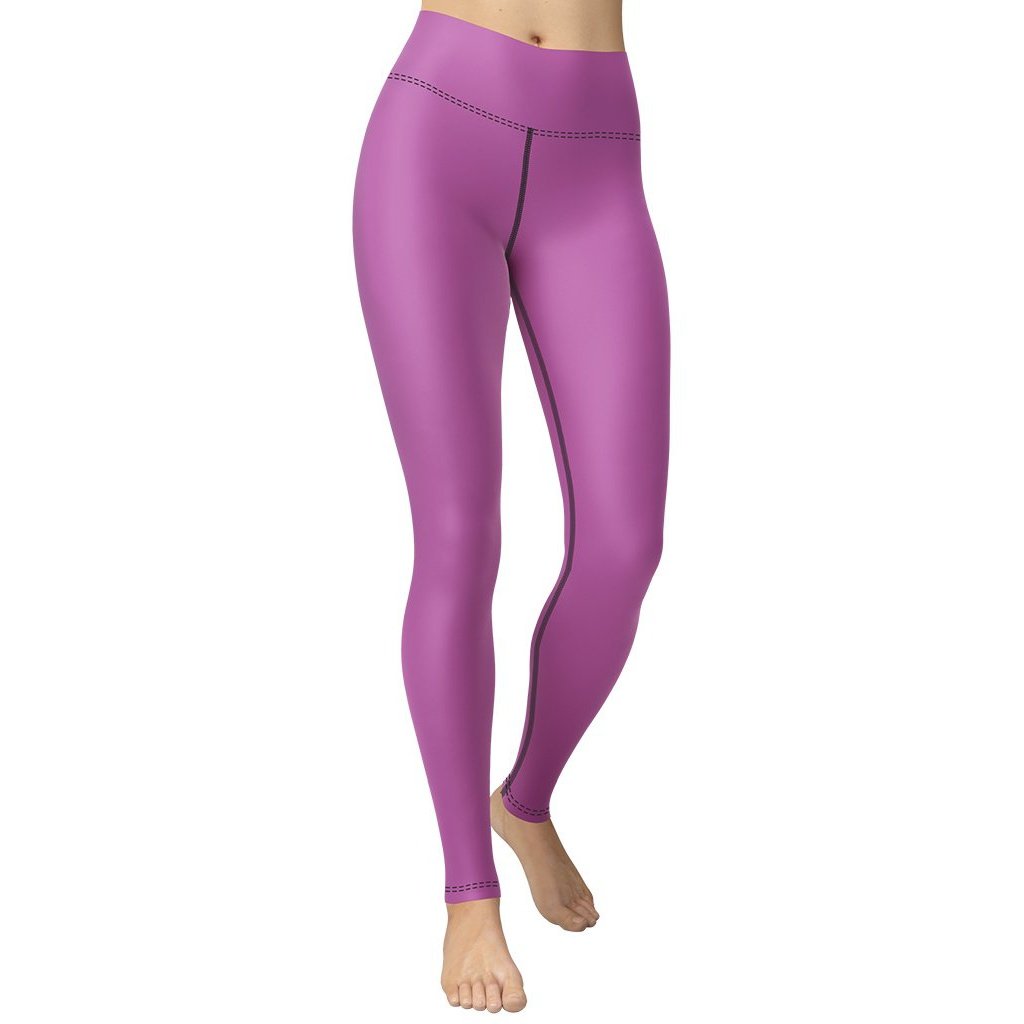 Mulberry Purple Yoga Leggings