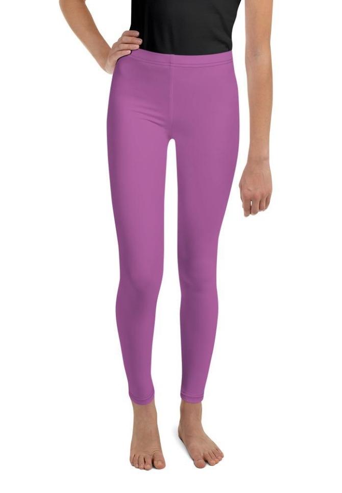 Mulberry Purple Youth Leggings