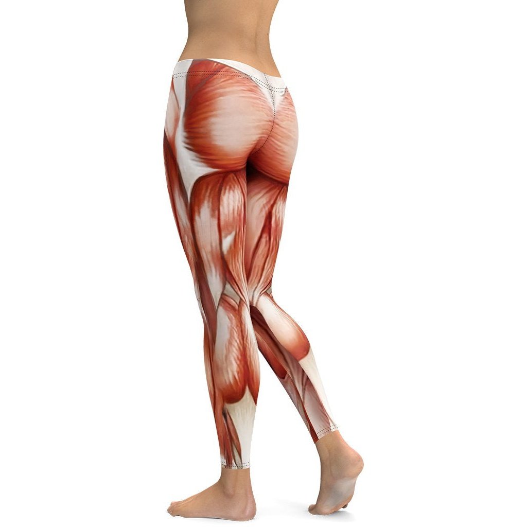Muscle print hotsell leggings