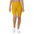 Mustard Yellow Biker Shorts