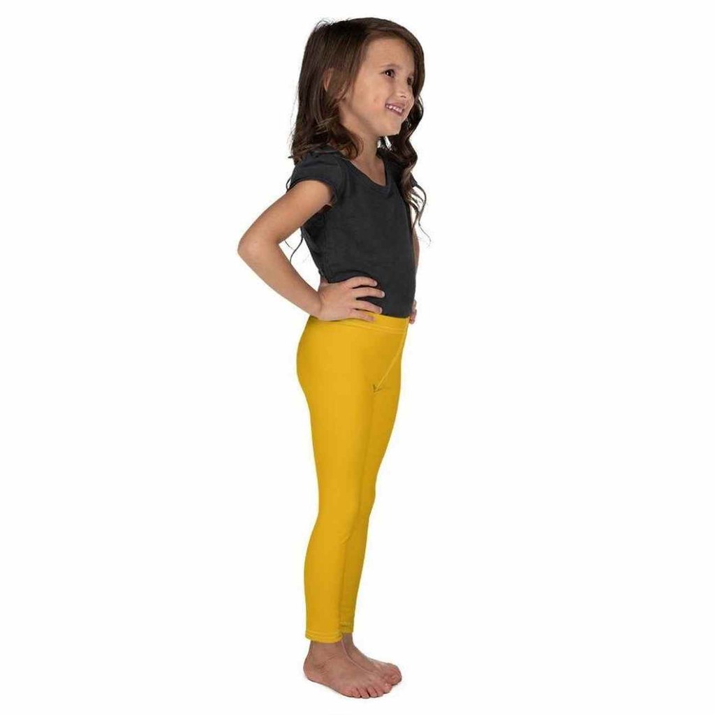 Mustard Yellow Kid's Leggings