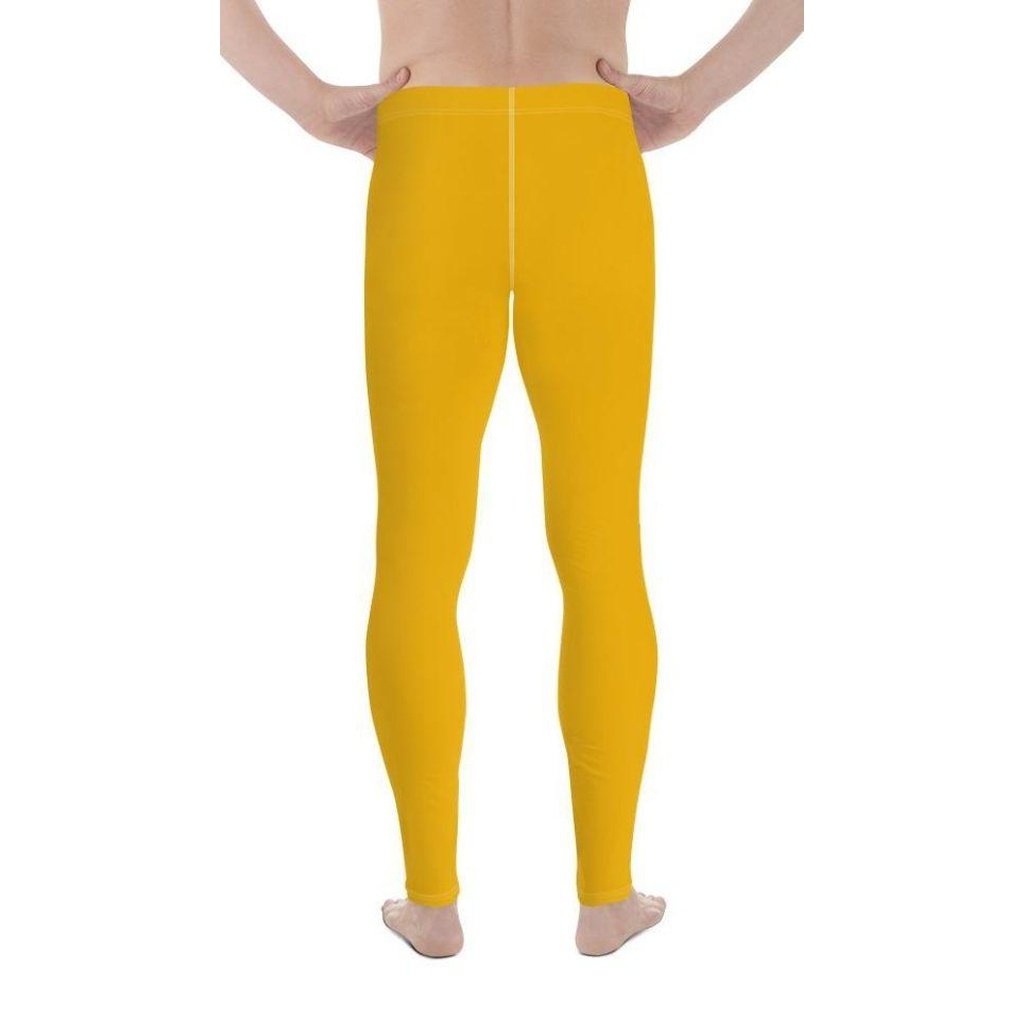 Mustard Yellow Men's Leggings