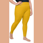Mustard Yellow Plus Size Leggings