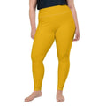 Mustard Yellow Plus Size Leggings
