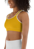 Mustard Yellow Sports Bra