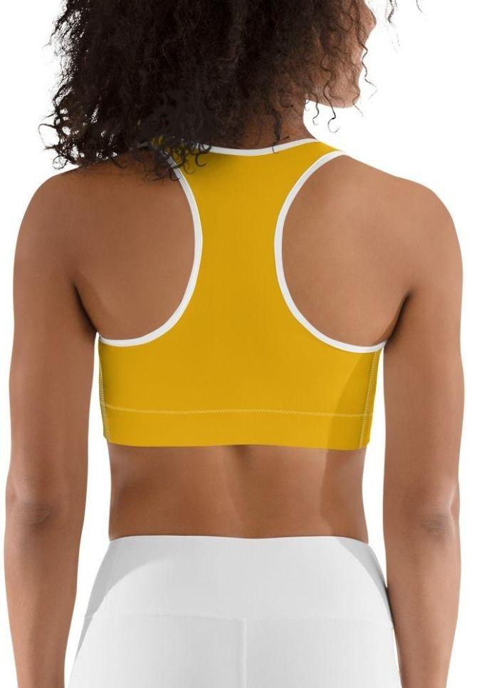 Mustard Yellow Sports Bra