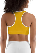 Mustard Yellow Sports Bra