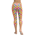 Naughty Christmas Lights Capris