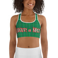 Naughty or Nice Sports Bra