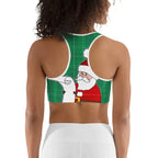 Naughty or Nice Sports Bra